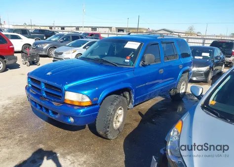 1998 Dodge Durango Slt z USA, uszkodzony, nr VIN 1B4HS28Y4WF165152